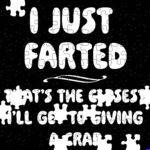 I Just Farted Jigsaw Puzzle S-1667